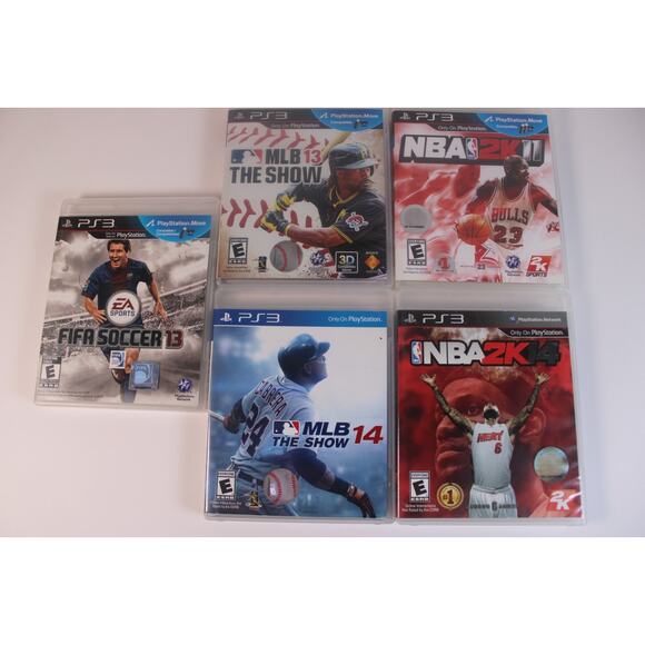 Sony PlayStation PS3 Games Lot,Bundle Of 5 Great Games In Good Working Order (2) - Picture 1 of 9